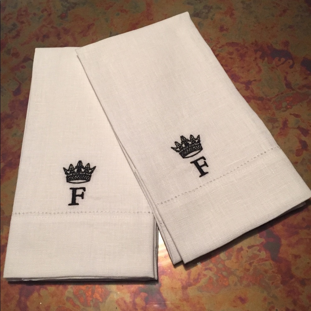 Gorgeous 100% Linen Guest Towels🌸💕🌸